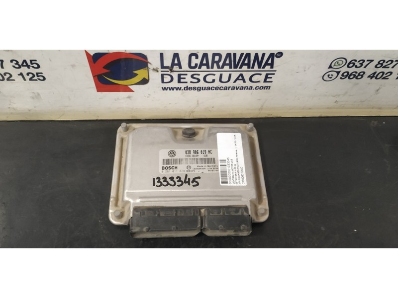 Recambio de centralita motor uce para volkswagen polo (9n3) advance referencia OEM IAM 038906019NC  