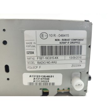 Recambio de sistema audio / radio cd para ford focus lim. trend referencia OEM IAM F1BT18C815KK  