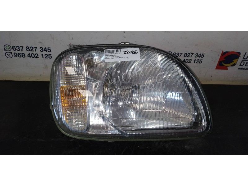 Recambio de faro derecho para nissan micra (k11) básico referencia OEM IAM   