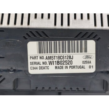 Recambio de mando climatizador para ford c-max trend referencia OEM IAM AM5T18C612BJ  