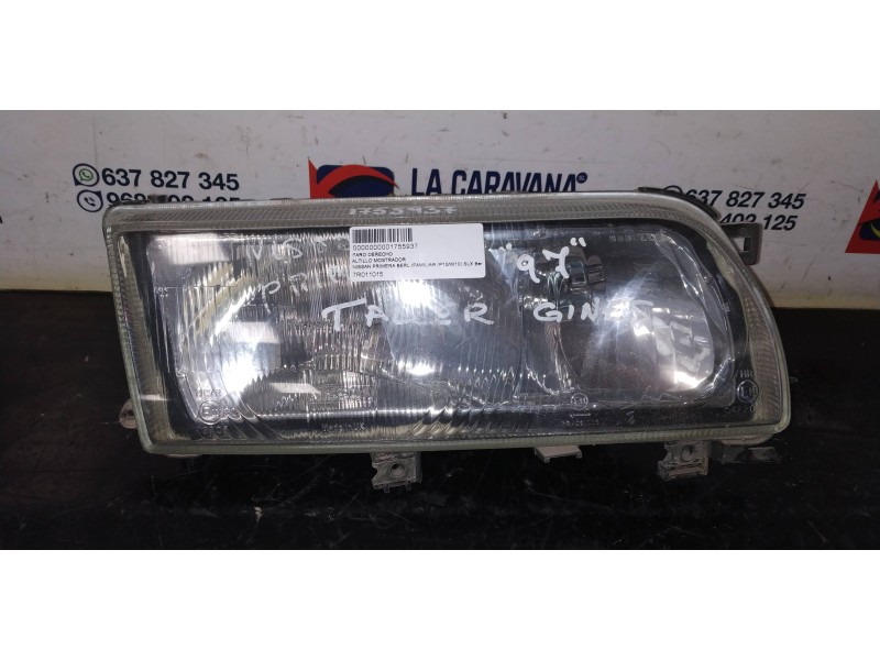 Recambio de faro derecho para nissan primera berl./familiar (p10/w10) slx berlina (p10) referencia OEM IAM 7R011015  