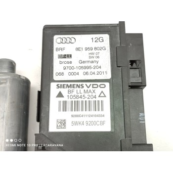 Recambio de motor elevalunas delantero derecho para seat exeo berlina (3r2) reference referencia OEM IAM 8E1959802G  