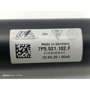 Recambio de transmision central para porsche cayenne (typ 92aa) turbo referencia OEM IAM 7P5521102F  