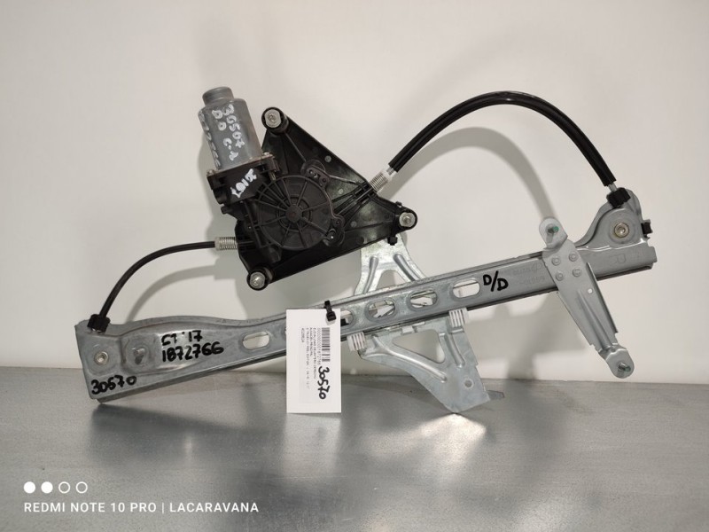 Recambio de elevalunas delantero derecho para citroën c1 feel edition referencia OEM IAM 402662A  