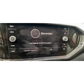 Recambio de pantalla multifuncion para volkswagen t-cross advance referencia OEM IAM 5G6919605B  