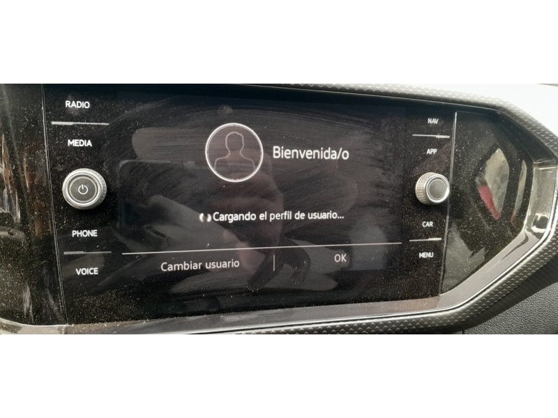 Recambio de pantalla multifuncion para volkswagen t-cross advance referencia OEM IAM 5G6919605B  