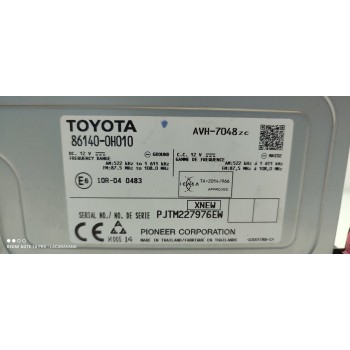Recambio de sistema audio / radio cd para citroën c1 feel edition referencia OEM IAM 861400H010  