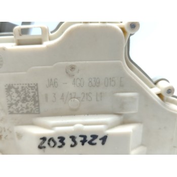 Recambio de cerradura puerta trasera izquierda para audi a3 sportback (8vf) basic referencia OEM IAM 4G0839015E  