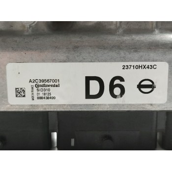 Recambio de centralita motor uce para nissan qashqai (j11) acenta referencia OEM IAM 23710HX43C  