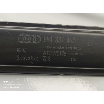 Recambio de elevalunas delantero derecho para audi a3 sportback (8vf) basic referencia OEM IAM 8V4837462  