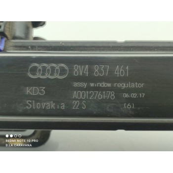 Recambio de elevalunas delantero izquierdo para audi a3 sportback (8vf) basic referencia OEM IAM 8V4837461  