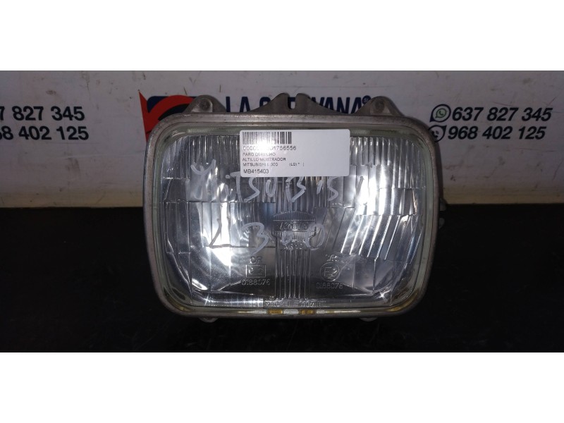 Recambio de faro derecho para peugeot partner (s1) universal studios port aventura referencia OEM IAM MB415403  