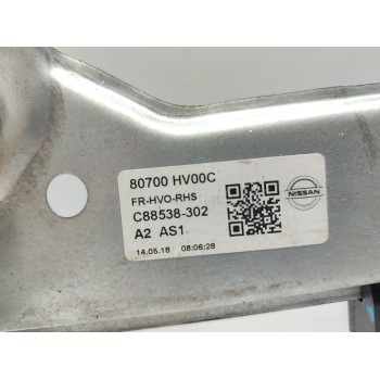 Recambio de elevalunas delantero derecho para nissan qashqai (j11) acenta referencia OEM IAM 80700HV00C  