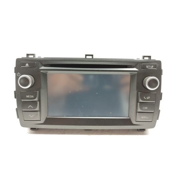 Recambio de pantalla multifuncion para toyota auris active referencia OEM IAM 8614002280  