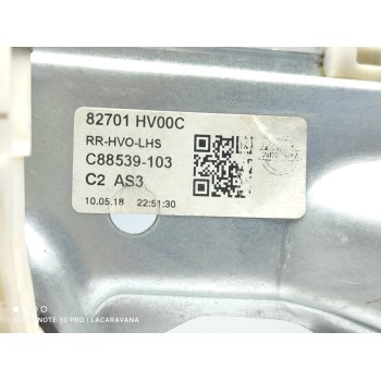 Recambio de elevalunas trasero izquierdo para nissan qashqai (j11) acenta referencia OEM IAM 82701HV00C  