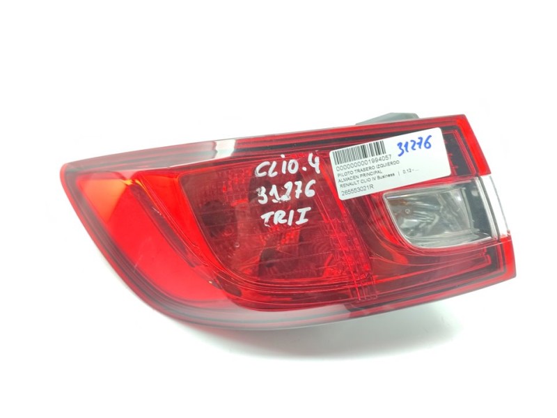 Recambio de piloto trasero izquierdo para renault clio iv business referencia OEM IAM 265553021R  