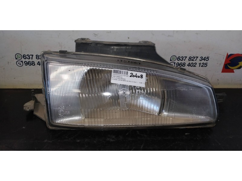 Recambio de faro derecho para hyundai lantra berlina (rd) 2.0 gls referencia OEM IAM   
