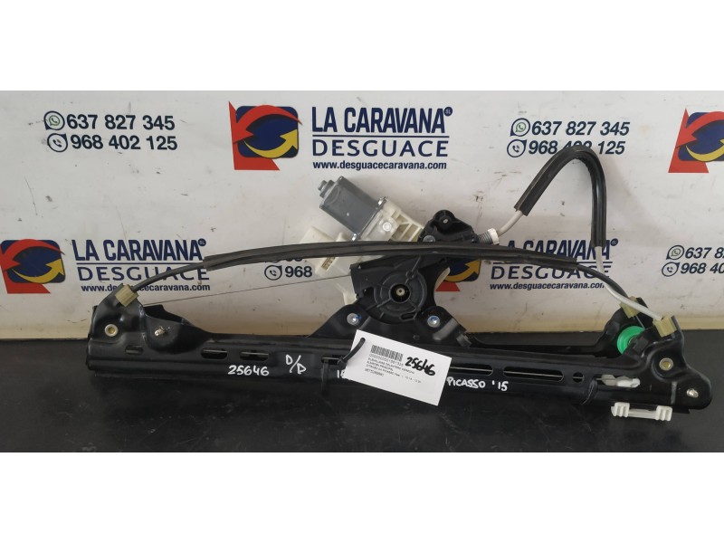 Recambio de elevalunas delantero derecho para citroën c4 picasso feel referencia OEM IAM 9675288880  