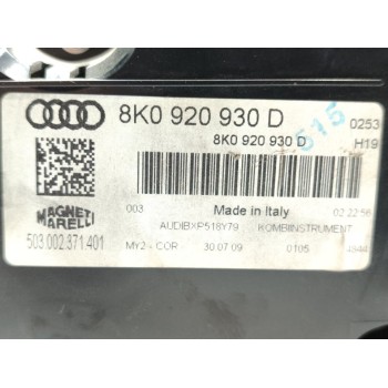 Recambio de cuadro instrumentos para audi a4 ber. (b8) e referencia OEM IAM 8K0920930D  