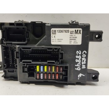 Recambio de caja reles / fusibles para opel corsa d enjoy referencia OEM IAM 13367920  