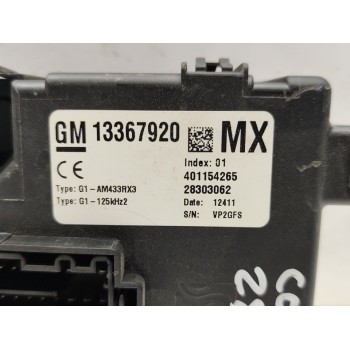 Recambio de caja reles / fusibles para opel corsa d enjoy referencia OEM IAM 13367920  