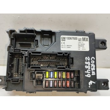 Recambio de caja reles / fusibles para opel corsa d enjoy referencia OEM IAM 13367920  