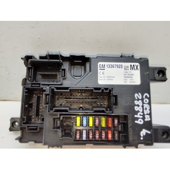 Recambio de caja reles / fusibles para opel corsa d enjoy referencia OEM IAM 13367920  