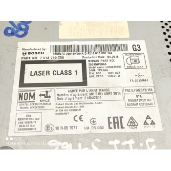 Recambio de sistema navegacion gps para nissan qashqai (j11) acenta referencia OEM IAM 25915HV04A  