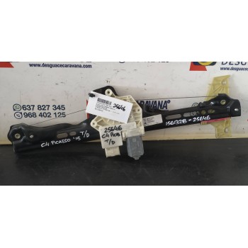 Recambio de elevalunas trasero derecho para citroën c4 picasso feel referencia OEM IAM 9675288180  