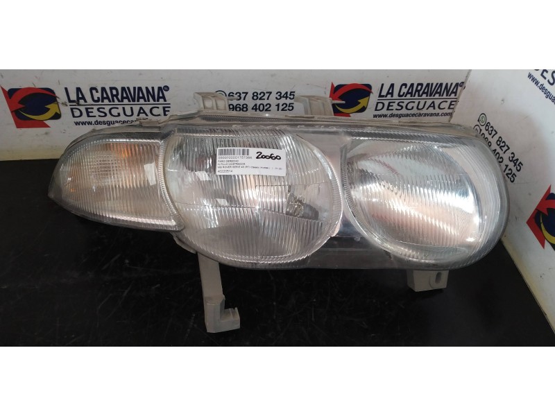 Recambio de faro derecho para mg serie 45 (rt) classic (4-ptas.) referencia OEM IAM 40220514  
