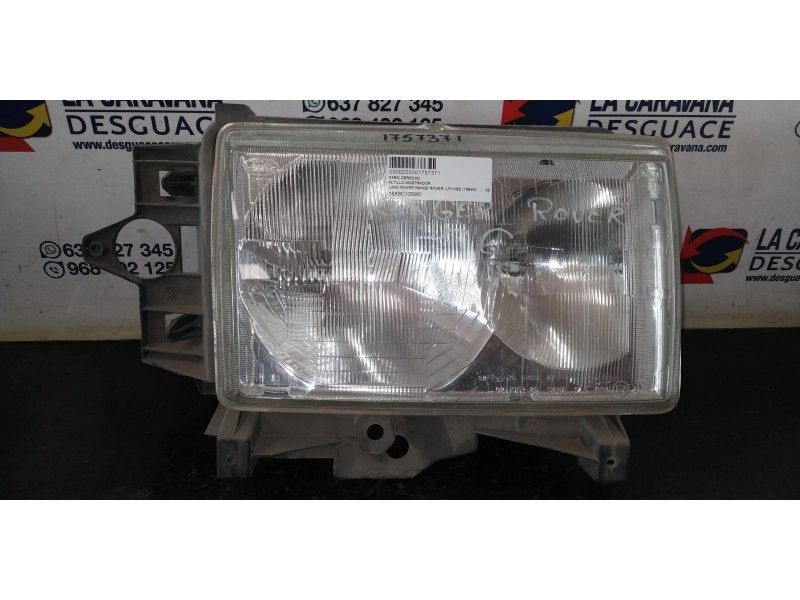 Recambio de faro derecho para land rover range rover (lp) hse (165kw) referencia OEM IAM 18XBC105960  