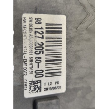 Recambio de pantalla multifuncion para citroën c4 picasso feel referencia OEM IAM 9812720580  