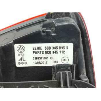 Recambio de piloto trasero derecho para volkswagen polo (6c1) sport bluemotion referencia OEM IAM 6C0945096K  