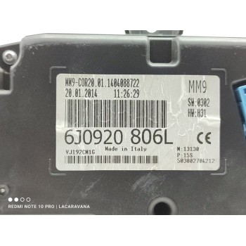 Recambio de cuadro instrumentos para seat ibiza (6j5) copa referencia OEM IAM 6J0920806L  