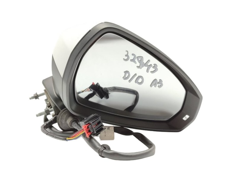 Recambio de retrovisor derecho para audi a3 sedán (8vm) 30 tdi design referencia OEM IAM 8V5857410D  