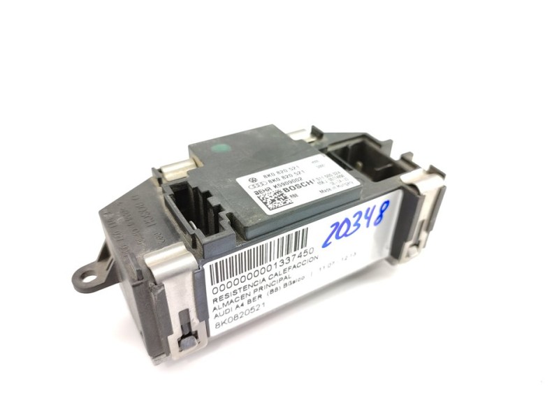 Recambio de resistencia calefaccion para audi a4 ber. (b8) básico referencia OEM IAM 8K0820521  