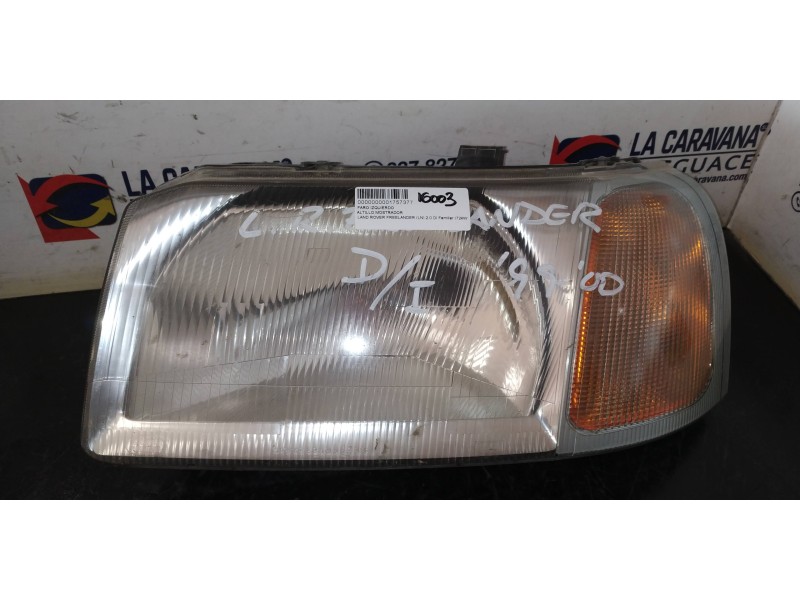 Recambio de faro izquierdo para land rover freelander (ln) 2.0 di familiar (72kw) referencia OEM IAM   