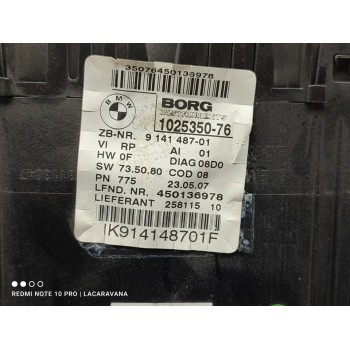Recambio de cuadro instrumentos para bmw serie 3 berlina (e90) 320d referencia OEM IAM 914148701  