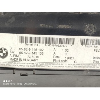 Recambio de pantalla multifuncion para bmw serie 3 berlina (e90) 320d referencia OEM IAM 65829145102  