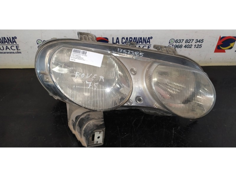 Recambio de faro derecho para mg serie 75 (rj) referencia OEM IAM XBC103940  