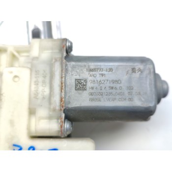 Recambio de elevalunas trasero derecho para peugeot 308 active referencia OEM IAM 9816273480  