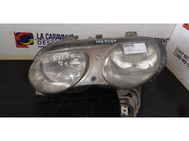 Recambio de faro izquierdo para mg serie 75 (rj) 2.0 kv6 classic referencia OEM IAM XBC103950  