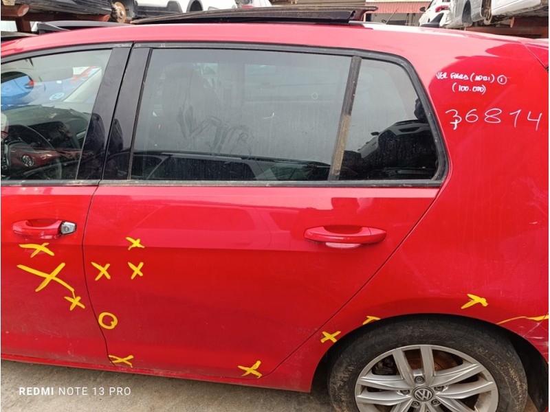 Recambio de puerta trasera izquierda para volkswagen golf vii lim. (bq1) advance referencia OEM IAM 5G4833055AC  