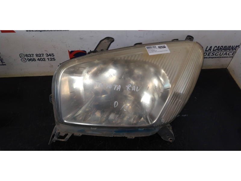 Recambio de faro izquierdo para toyota rav 4 (a2) 2.0 d-4d executive 4x4 (2003) referencia OEM IAM   