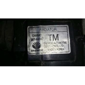 Recambio de radiador agua para daewoo nexia chess referencia OEM IAM 96144847  