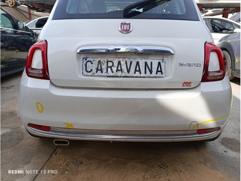 Recambio de paragolpes trasero para fiat nuova 500 (150) dolce vita referencia OEM IAM 735637732  