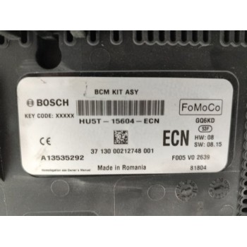 Recambio de caja reles / fusibles para ford fiesta (ce1) active referencia OEM IAM HU5T15604ECN  