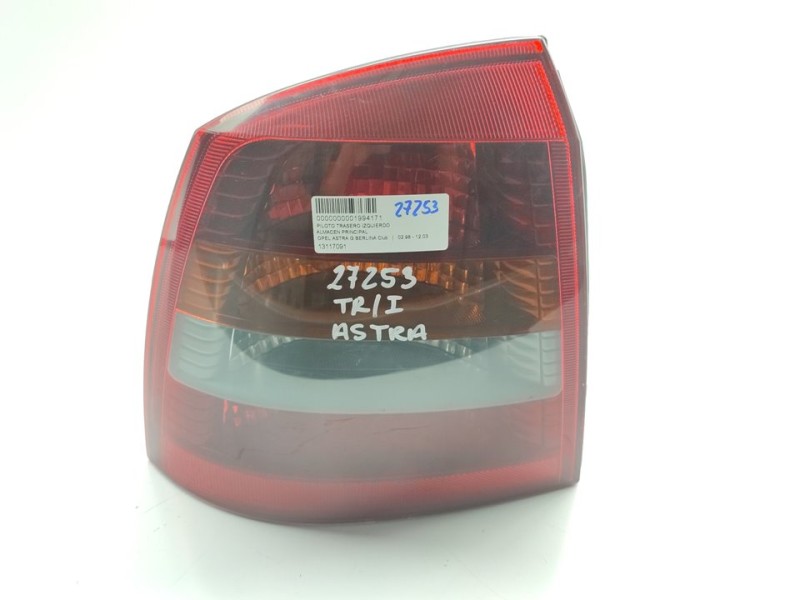 Recambio de piloto trasero izquierdo para opel astra g berlina club referencia OEM IAM 13117091  