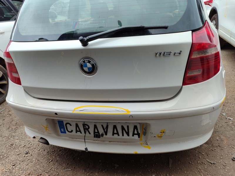 Recambio de paragolpes trasero para bmw serie 1 berlina (e81/e87) 116d referencia OEM IAM 51127186087  