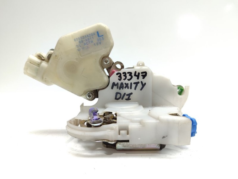 Recambio de cerradura puerta delantera izquierda para renault maxity fg 130.35/45 referencia OEM IAM 80553AA20A  